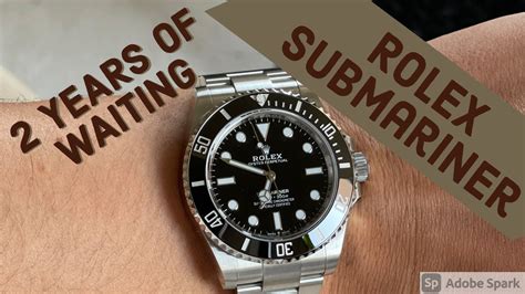 waitlist for rolex submariner|current wait times for rolex.